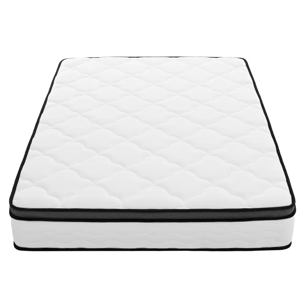 12 Inch Queen Hybrid Mattress in a Box,Queen Mattress, Individually Wrapped Pocket Coils Innerspring Mattress， Medium Firm Pressure Relief & Breathable Comfort,