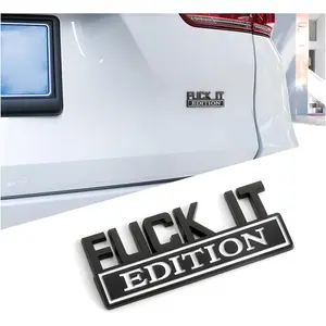 IT Edition Emblem For Car, 3D Stickers For Auto Fender Bumper, Cool Badge Decoration Decal For Men And Women, Vehicle Exterior Replacement Accessories For SUV,Truck,Laptop