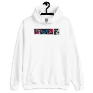 Arcane Vi Embroidered Hoodie | League of Legends Anime Style Sweatshirt