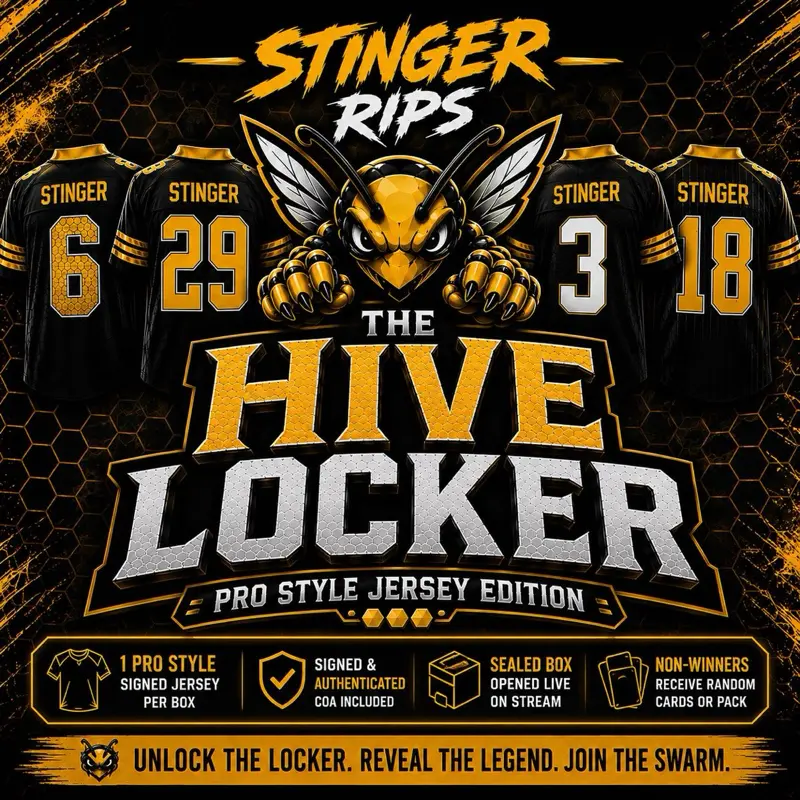 ** PYK  **  Hive Locker- Pro Style Signed Football Jerseys