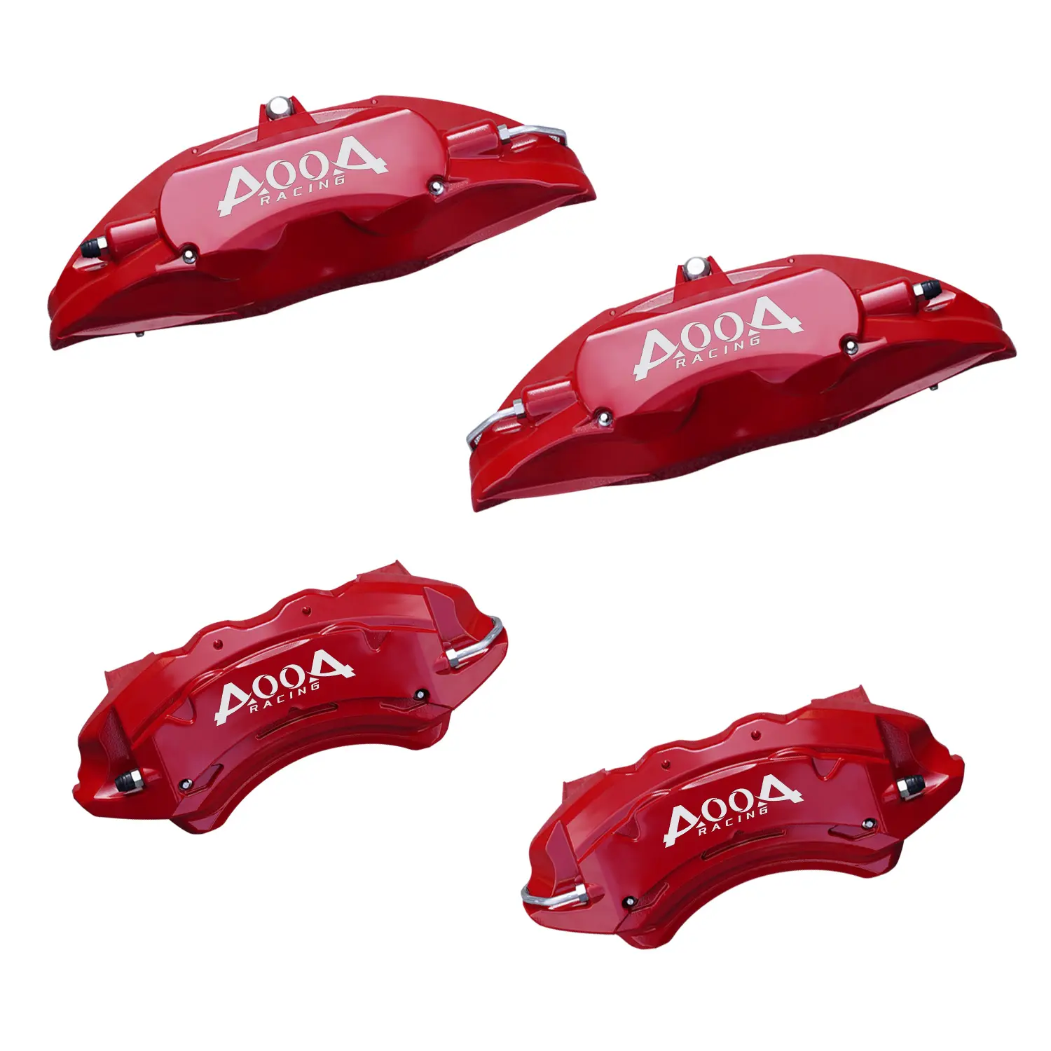 AOOA Caliper Cover for Ford Mustang Front and Rear Caliper (set of 4)