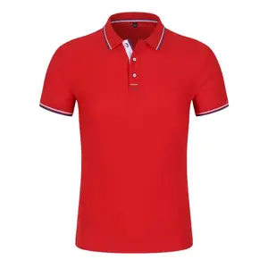 Tommy C's Cotton Polo Shirt with Tri-Color Details