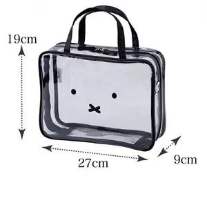 Miffy Kawaii Rabbit Makeup Bag for Travel Portable Handheld Storage Bag Toiletries Classification Bag Gift Toys for Girl