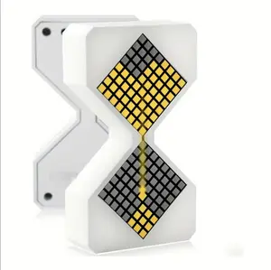 LED Gravity Hourglass Timer-1–30 Min Adjustable Countdown | Futuristic Tech Desk Decor | STEM Gift Idea