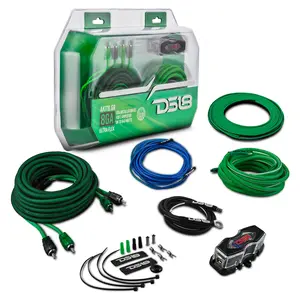 8-GA Amplifier Installation Wiring Kit - Green 8-GA Amplifier Installation Wiring Kit - Green
