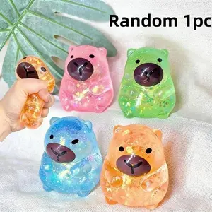 Cute Capibara Maltose Pinch Happy Dolphin Pinch, Slow Rebound Stress Relief Toy, Kawaii Squishies, Fun Interactive Design, Perfect Gift, Stress Relief Fidgeting