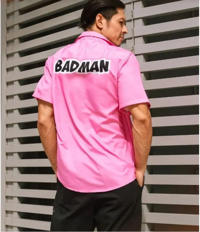 Vegeta Badman Pink Dragon Ball Z Button Up Hawaiian Shirt - TikTok