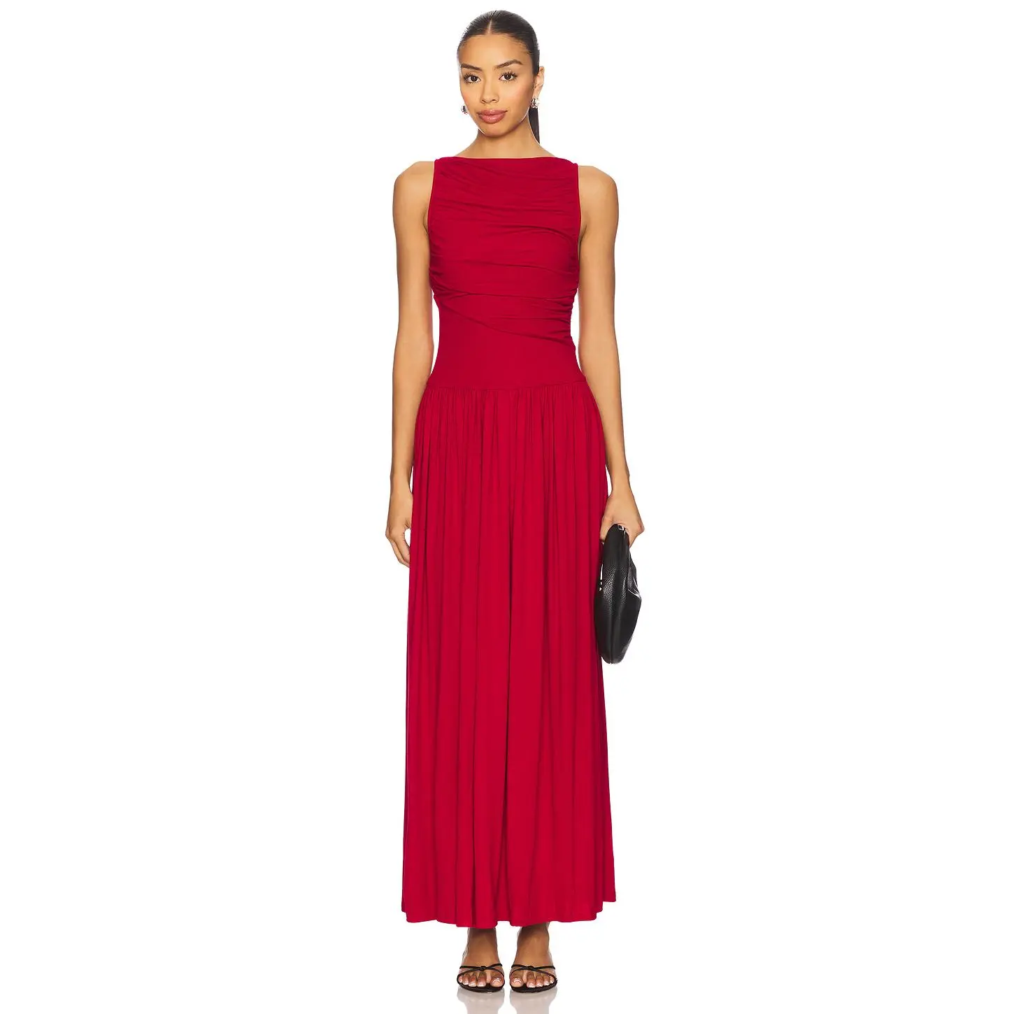 Runaway The Label x REVOLVE Nalla Maxi Dress in Cherry - TikTok Shop