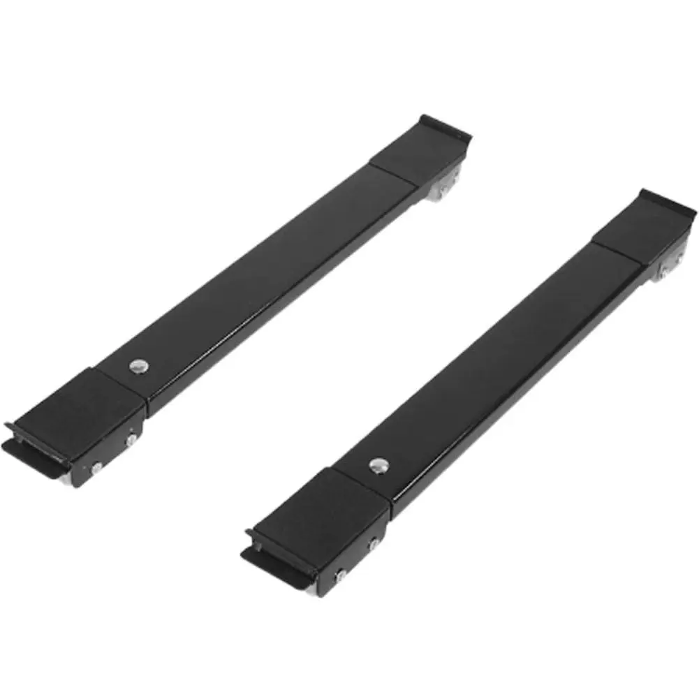 Heavy duty appliance base with casters adjustable and extendable length for moving heavy appliances suitable for washing machines and heavy furniture