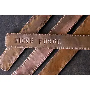 Personalized Copper Bookmark