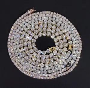 VVS Moissanite Tennis Bracelet | Sterling Silver | Passes Diamond Tester | GRA Certificate Included