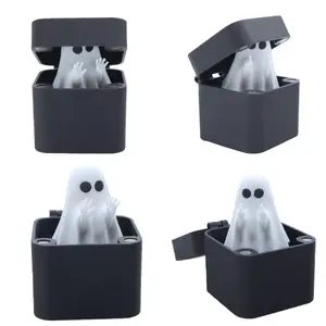 Cute Middle Finger Halloween Decoration, Creative Spooky Ghost Ornament, One-Pack Novelty Item, Perfect for Festive Home Decor