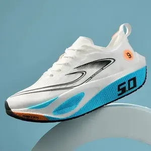 Unisex 2025 Full Carbon Plate Running Shoes Professional Marathon Racing Lightweight Bounce Cushion Breathable Sports Sneakers