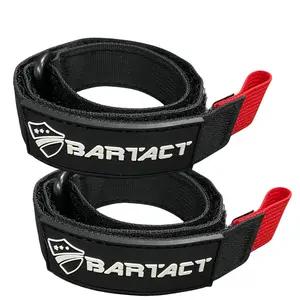 Bull Strap 1" Adjustable Bull Wrap Heavy Duty Utility Cinch Strap w/ Hook & Loop, PALS / MOLLE Compatible - Tie (Pair of 2), Bull Strap by Bartact