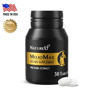 NatureU MojoMax Energy Supplement  | Boost Stamina, Combat Fatigue, Enhance Focus with L-Citrulline & Pine Bark Extract | Natural Antioxidants for Vitality & Performance