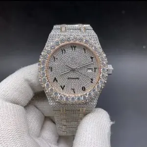 Iced Out High-End CZ Quartz Watch