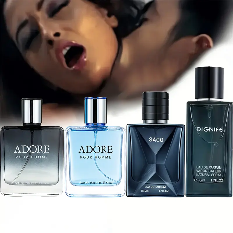 Men's 4-Piece Cologne Gift Set, Long-Lasting EDP Spray with Woody and Fresh Scents, Luxury Fragrance Collection, Gifts for Boyfriends