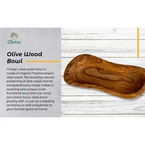 Mediterranean Olive Wood Multi-Purpose Bowl