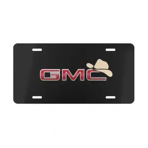 Edicion Sombrero GMC License Plate | "You'll Get The D Later" Humorous Car Tag Gift for New Driver
