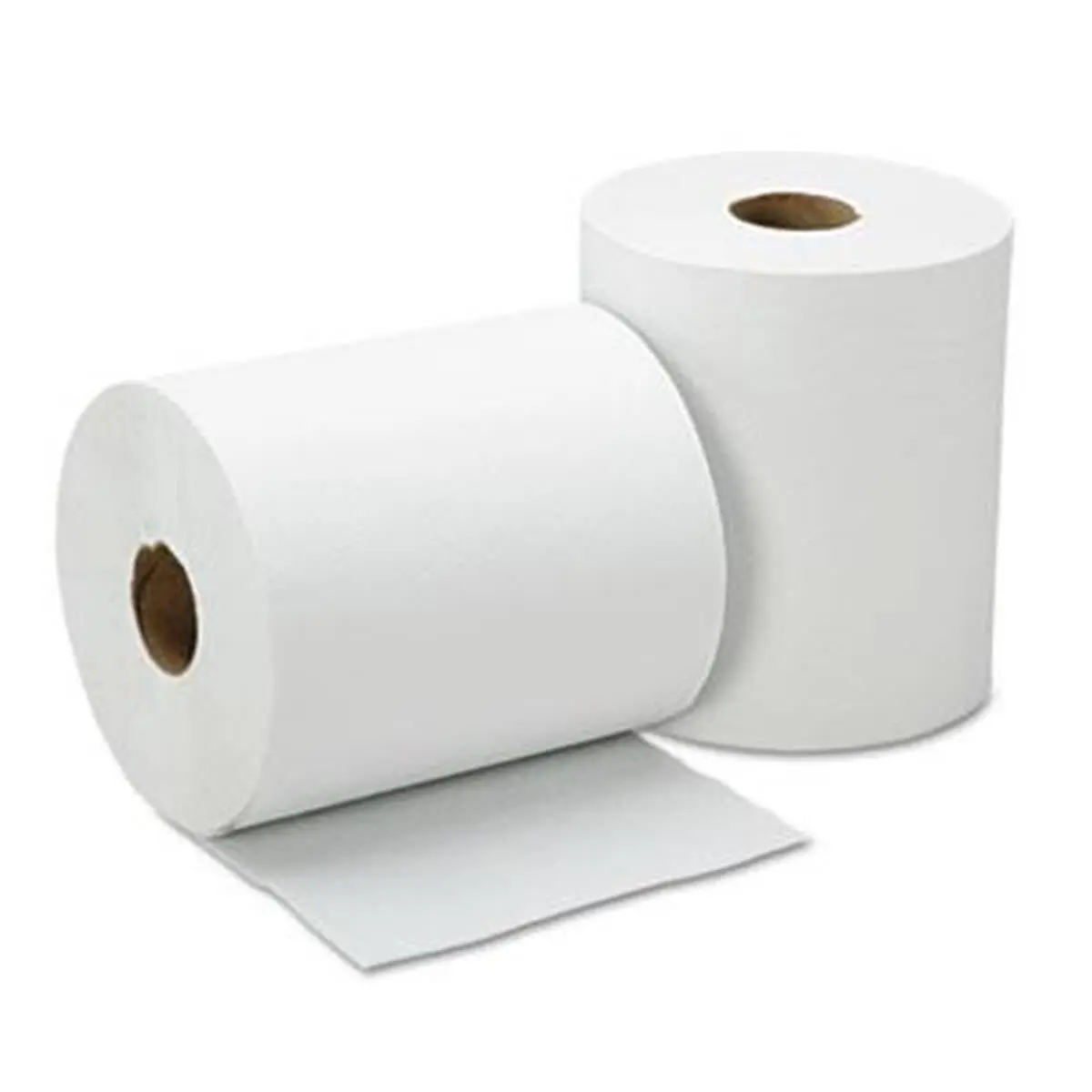 Skilcraft 1-Ply All-Purpose Bathroom Toilet Paper, Smooth Continuous Roll, White, 2" Core, 8x600ft (UPC: 8540015923323), Roll Toilet Paper & Wipes