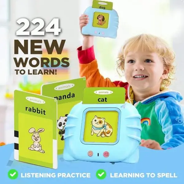 Baby Chat & Grow Cards - Educational Toy for Language Development