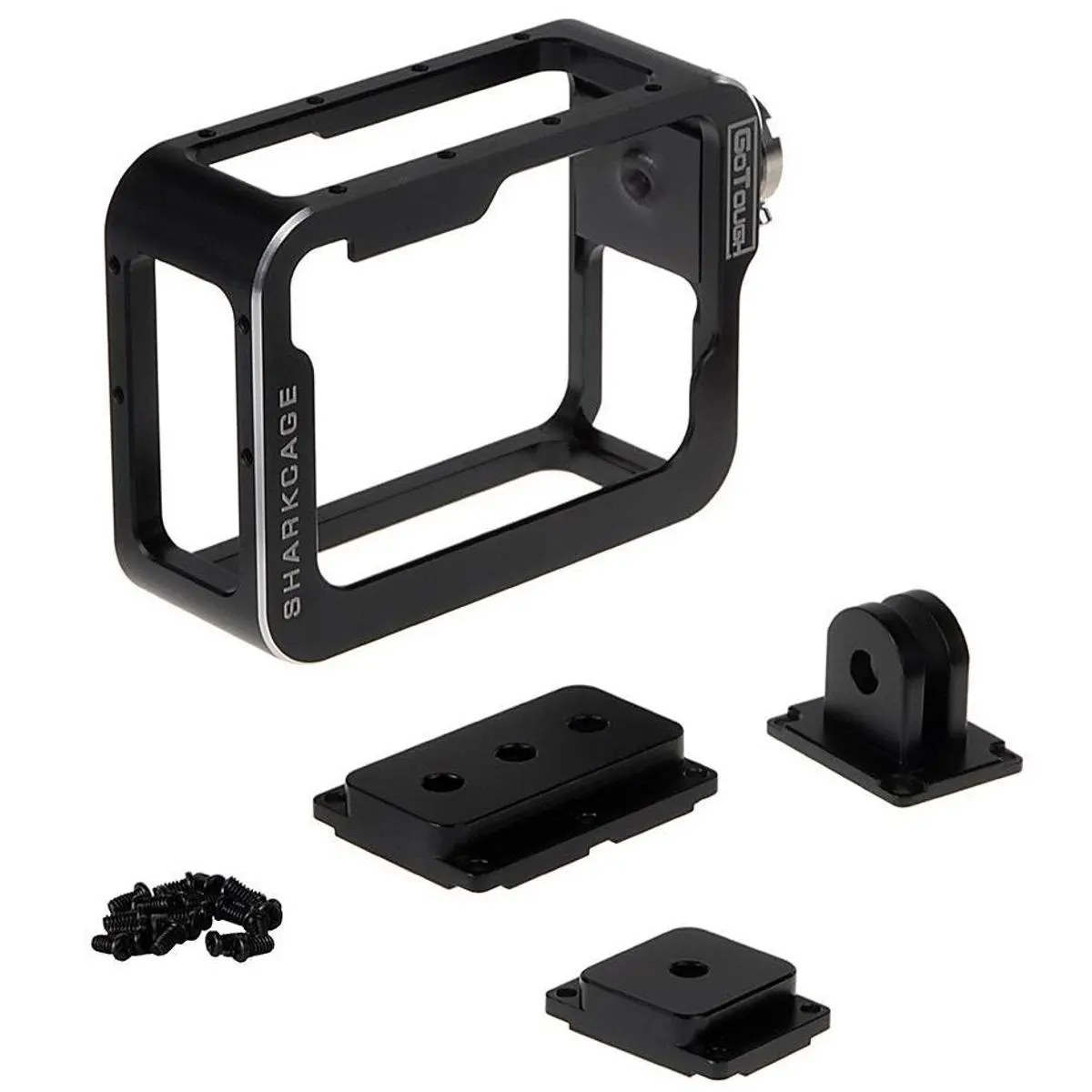 Fotodiox Pro GoTough Metal Aluminium Skeleton Housing Protective Cage - Action Camera Accessory for GoPro HERO5 Naked Cameras with LCD Compatibility