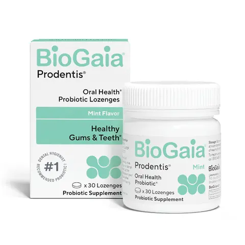 BioGaia Prodentis Oral Probiotics for Teeth & Gums  | Dental Hygienist-Recommended | Promotes Healthy Gums & Improves Oral Health | Dental Probiotic