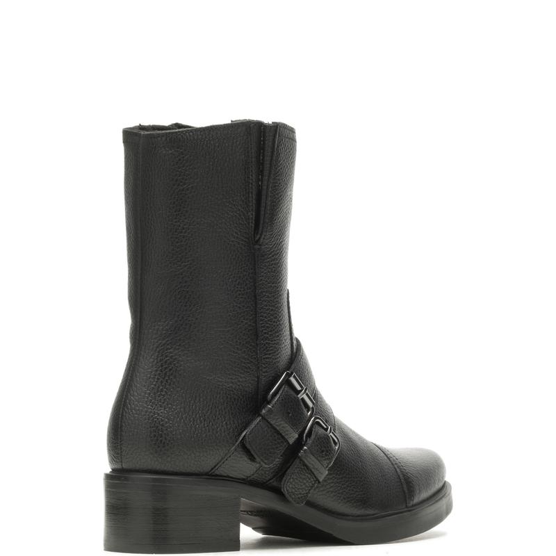 Harley-Davidson Jerilyn Double Buckle D84754 Womens Black Motorcycle Boots