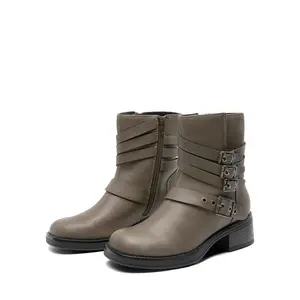 Women’s Zip-Up Plush Thick-Soled Snow , Stylish Fold-Over Cuff, Memory Foam Insole for Comfort and Warmth flared leather boots Footwear Girl Casual Nail Design Winter Active Walking Shoes