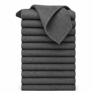 12 Pcs Magic Cleaning Cloths, Thickened Microfiber Cleaning Towels, Lint Free Streak Free Reusable Absorbent Polishing Cloth for Car Windows, Glass, Mirrors, Household Kitchen Cleaning