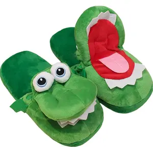 Mouth Opening Crocodile Slippers
