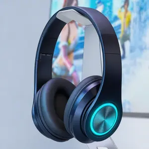 Foldable Wireless Over-ear Headphone, Sports Running Headphone, Wireless Bluetooth-compatible Headset for Gaming, Music & More