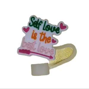 Inspirational Straw Toppers