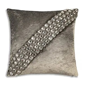 Trinity Bedazzled Crystal Steel Pillow