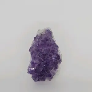 Natural Amethyst Crystal, 8-11oz Raw Amethyst Specimen for Home Decor & Spiritual Healing