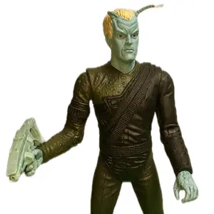 Star Trek Enterprise Away Team Action Figure. Shran The Andorian with Particle Rifle