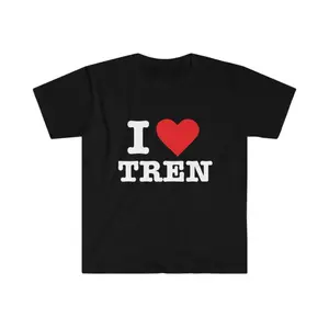 I HEART TREN shirt, I love tren shirt, funny shirts, funny tren shirt, offensive rude shirts, sarcastic shirts, satire shirts, gag gift