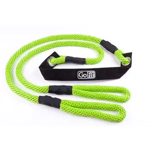 Stretch Rope with Training Manual – Stretching Strap with Loops for Muscle Flexibility – 7.5 feet