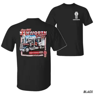 2Side, Kenworth Since 1923 Shirt, 100 Years Edition Classic Truck Graphic Tee, Turbo Speed Car Graphic, Car Lover T Shirt, Summer Outfit, Stylish Tee, Graphic tees Men and women, Vintage Tee Cotton Fabric graphic tee graphic t-shirts