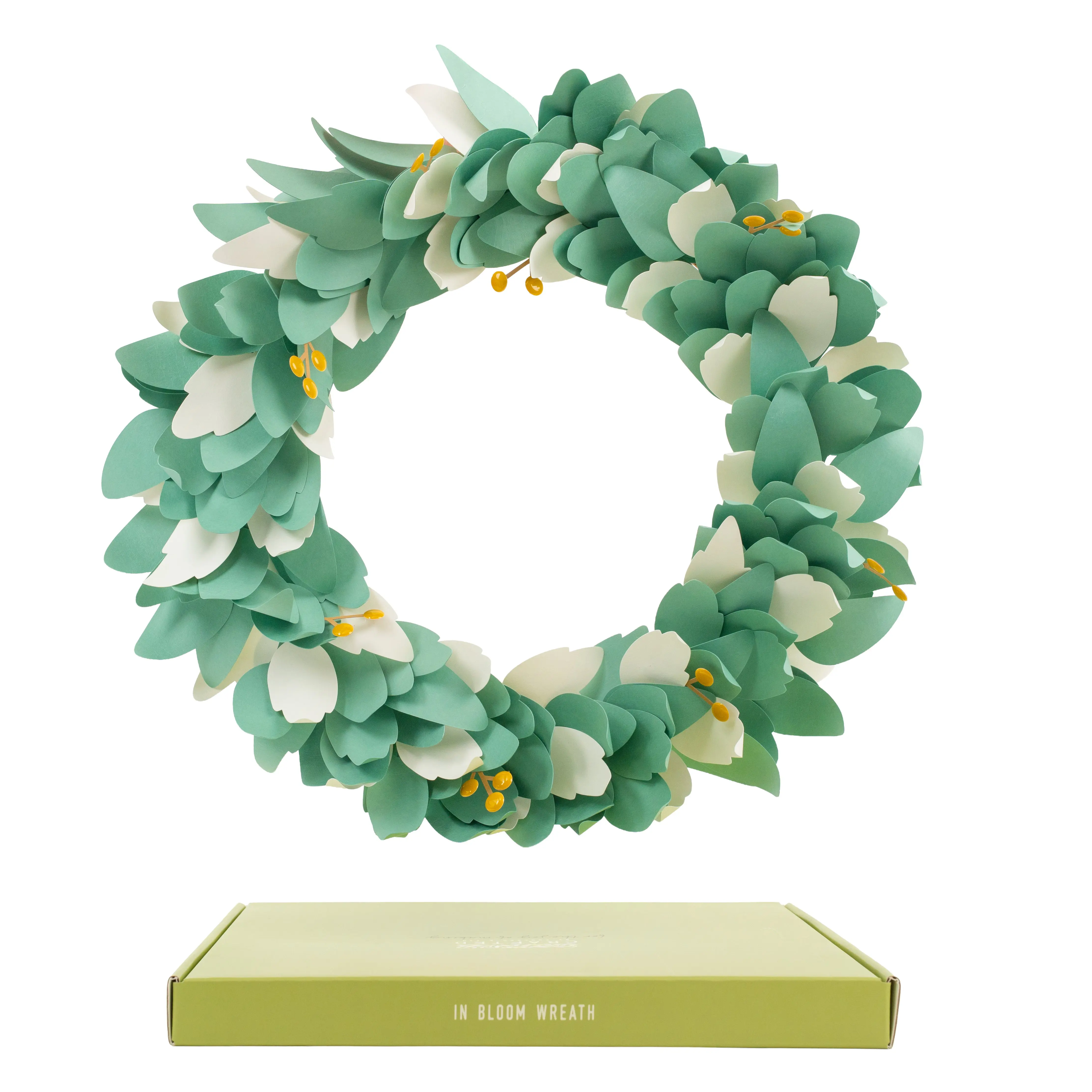 In Bloom Paper Wreath Craft Kit