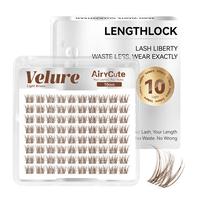 Light Brown Velure One-Length-10mm