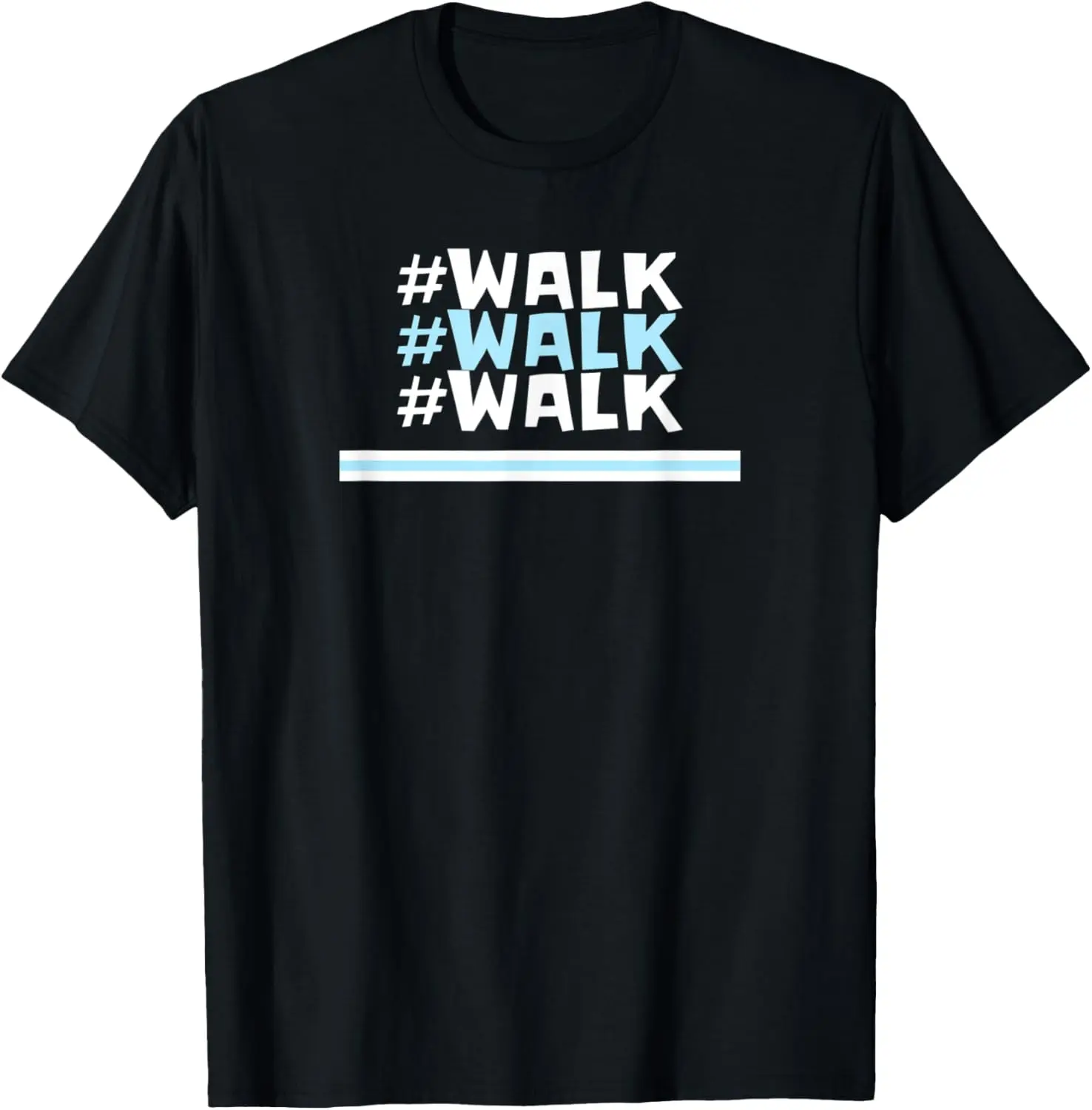 100%cotton Hashtag Walk Indoor Walking Outdoor Walk at Home Pounds Off T-Shirt