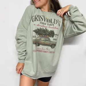 Griswold Christmas Sweatshirt or T-Shirt DTG Printed