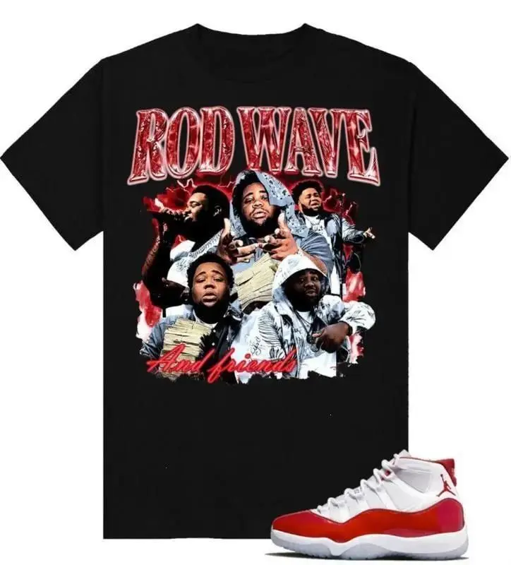 Rod Wave Tour 2026 T Shirt, Don’t Look Down Hip Hop Concert Graphic shirt, Live Performance Streetwear, Rap Music Fan Apparel, Tour Night Outfit Womenswear