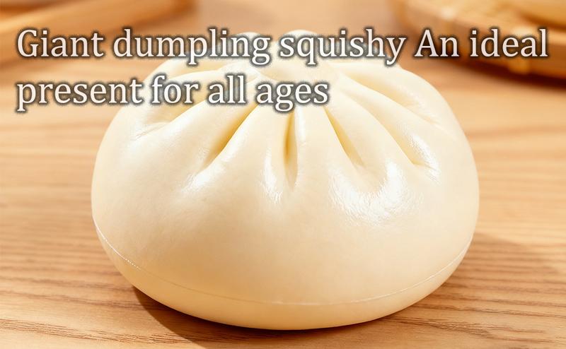 Giant Glitter Dumpling, Giant Dumpling Squishy, Mega Rainbow Dumplings, Large Stress Relief Sensory Ball for Adults & Kids, Anxiety Relief Fidget Toy, Soft Squeeze Decompression Dough