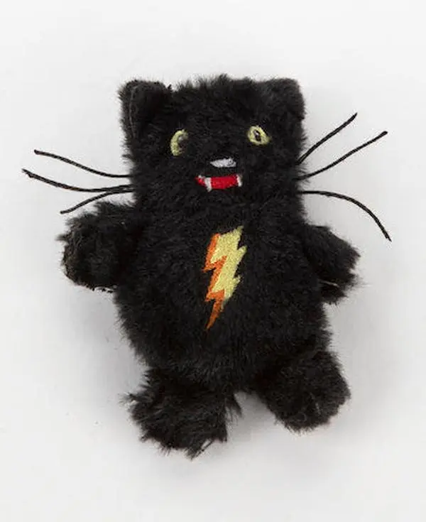 Edgar ThunderpantsA tiny goth gremlin with a crinkle belly and a bad attitude. Stuffed with catnip and existential dread, Edgar Thunderpants is the perfect toy for cats who hiss at sunlight and knock things over on purpose.
