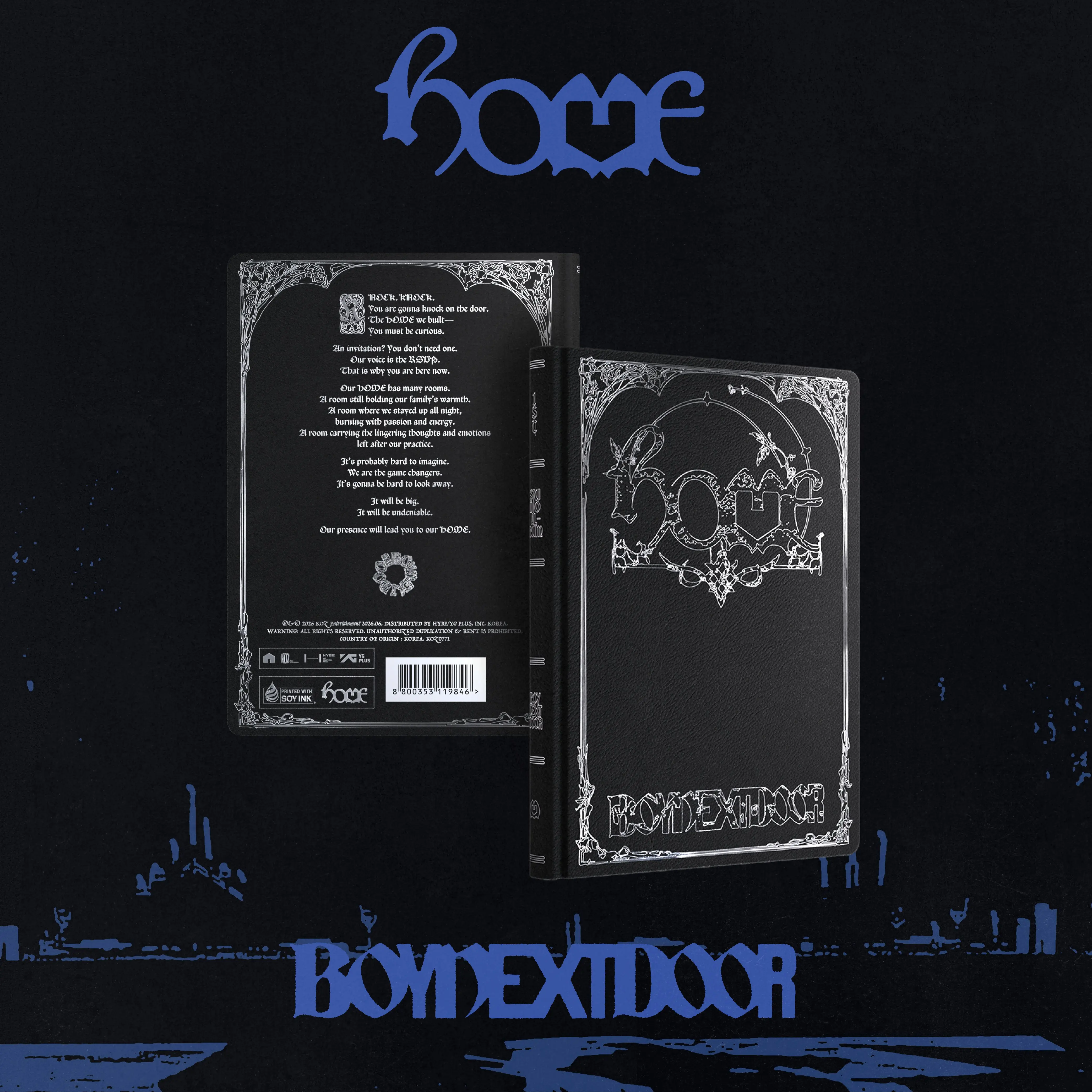 BOYNEXTDOOR - 1st STUDIO ALBUM 'HOME' (NAVIGATOR ver.) (Signed)