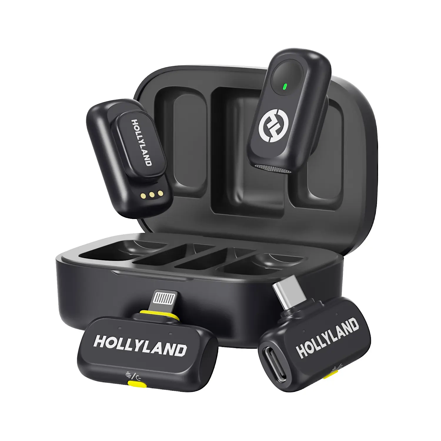 Hollyland LARK A1 Combo Version Wireless Mini Microphone for