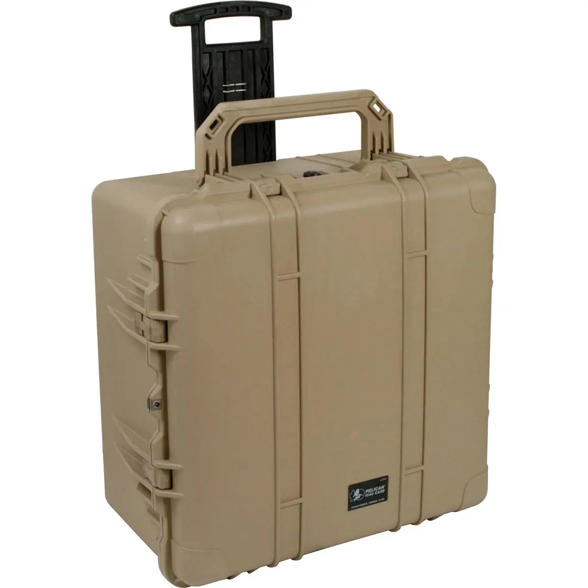 Pelican 1510 Protector Hard Plastic Carry-On Watertight Wheeled Hard Case with Wheel Handle for Photographers, Yellow, One-Piece