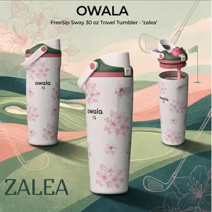 Owala “Azalea 13” Masters Golf Freesip 30oz Special Edition NEW,Insulated Stainless Steel Tumbler,Birthday Gift for Him